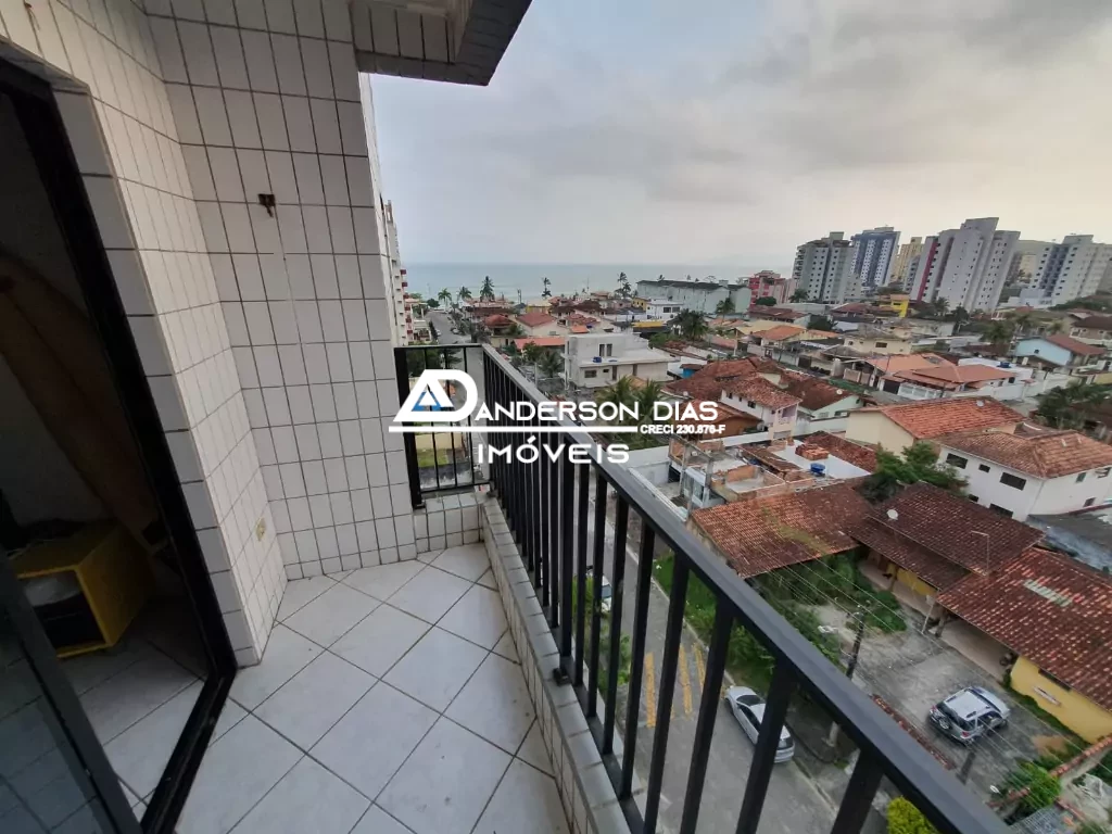 Apartamento com 2 dormitórios, 1 suíte, vista para o Mar com 83m²  a venda por R$ 470 mil-  Martim de Sá- Caraguatatuba